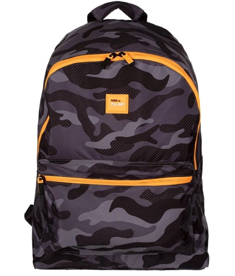 Рюкзак Milan Camouflage 43 x 30 x 16см черный купить,NaN