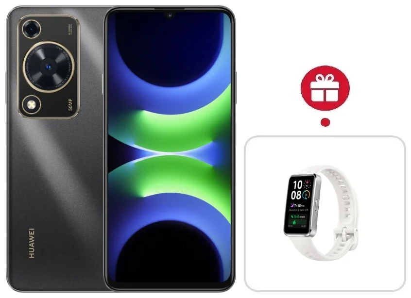 Смартфон Huawei Nova Y63 4/128GB Black + подарок купить,NaN