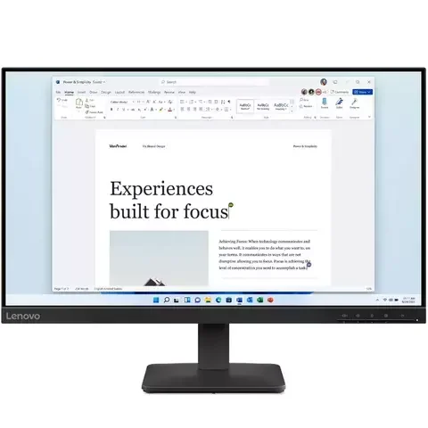 Монитор Lenovo L24-4e 68C2KAC1EU 23.8"  Black
