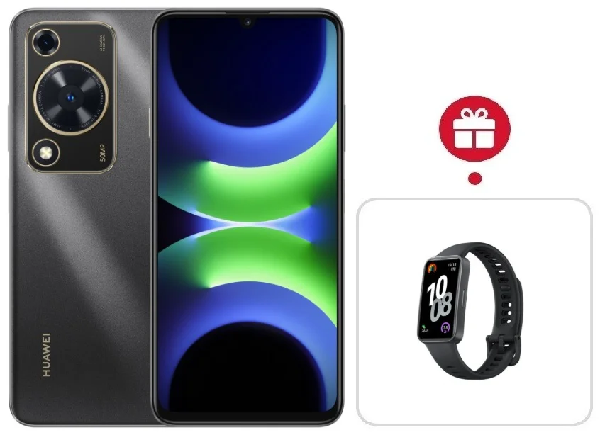 Смартфон Huawei Nova Y63 4/128GB Black + подарок купить,NaN
