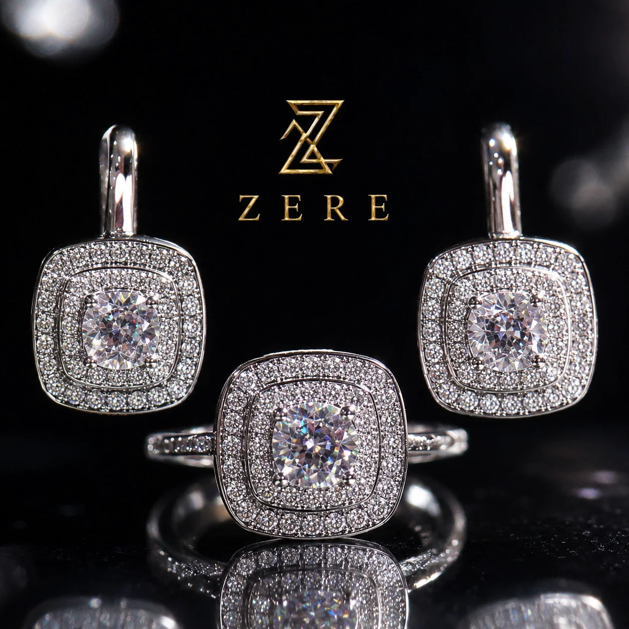 Комплект украшений Zere ZR220515 серебро 18р 7.0гр - ForteMarket Комплект украшений Zere ZR220515 серебро 18р 7.0гр купить,56000