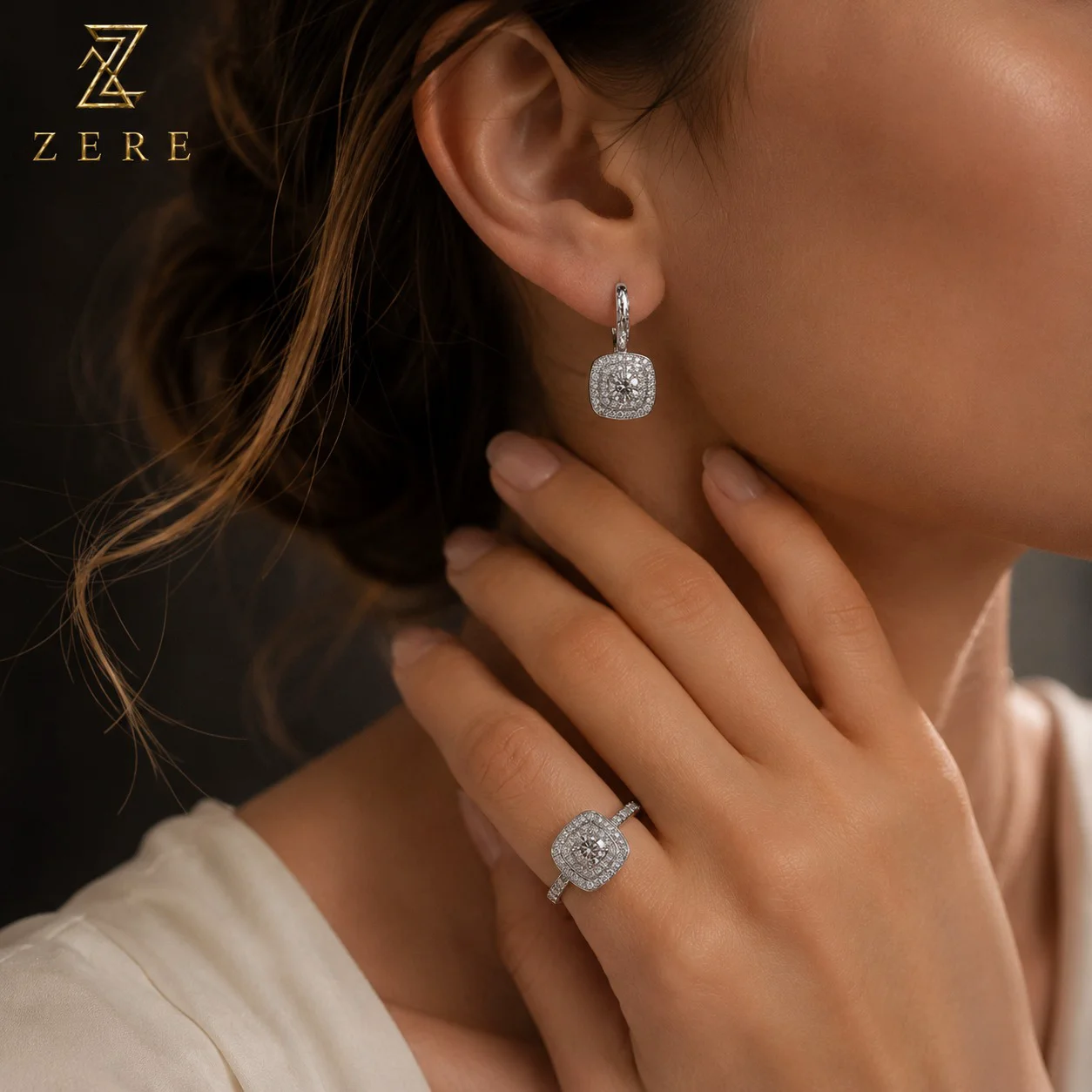 Комплект украшений Zere ZR220515 серебро 18р 7.0гр - ForteMarket Комплект украшений Zere ZR220515 серебро 18р 7.0гр купить,56000