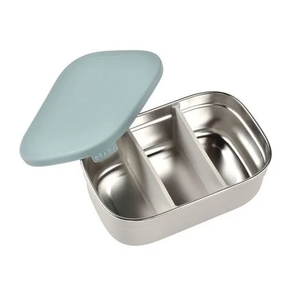 Контейнер Beaba Boite Repas Inox серо-голубой купить,NaN