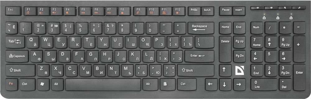 Клавиатура Defender UltraMate SM-535 черная
