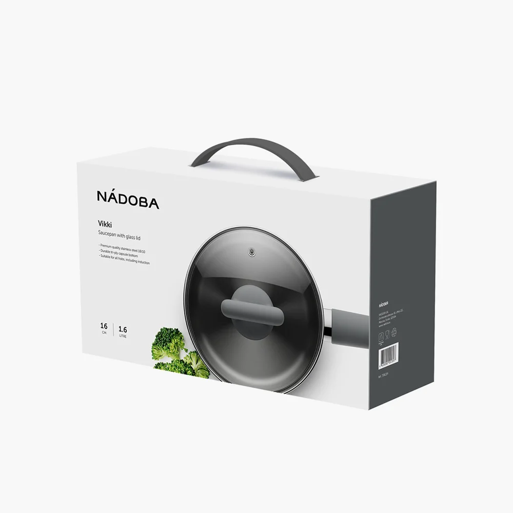 Ковш с крышкой Nadoba Vikki 796114 1.6л 16см