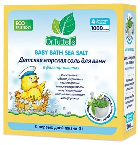 Морская соль для ванн Dr.Tuttelle с целебными травами 1кг купить,NaN
