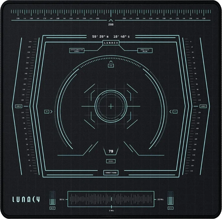 Коврик для мышки Lunacy SD Mission L SDMSL 50x50x0.4см