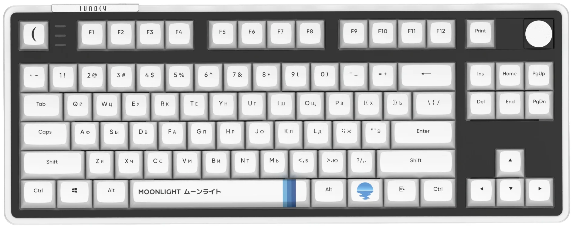 Клавиатура игровая Lunacy Moonlight LSPCK01 белый - ForteMarket Клавиатура игровая Lunacy Moonlight LSPCK01 белый купить,69990