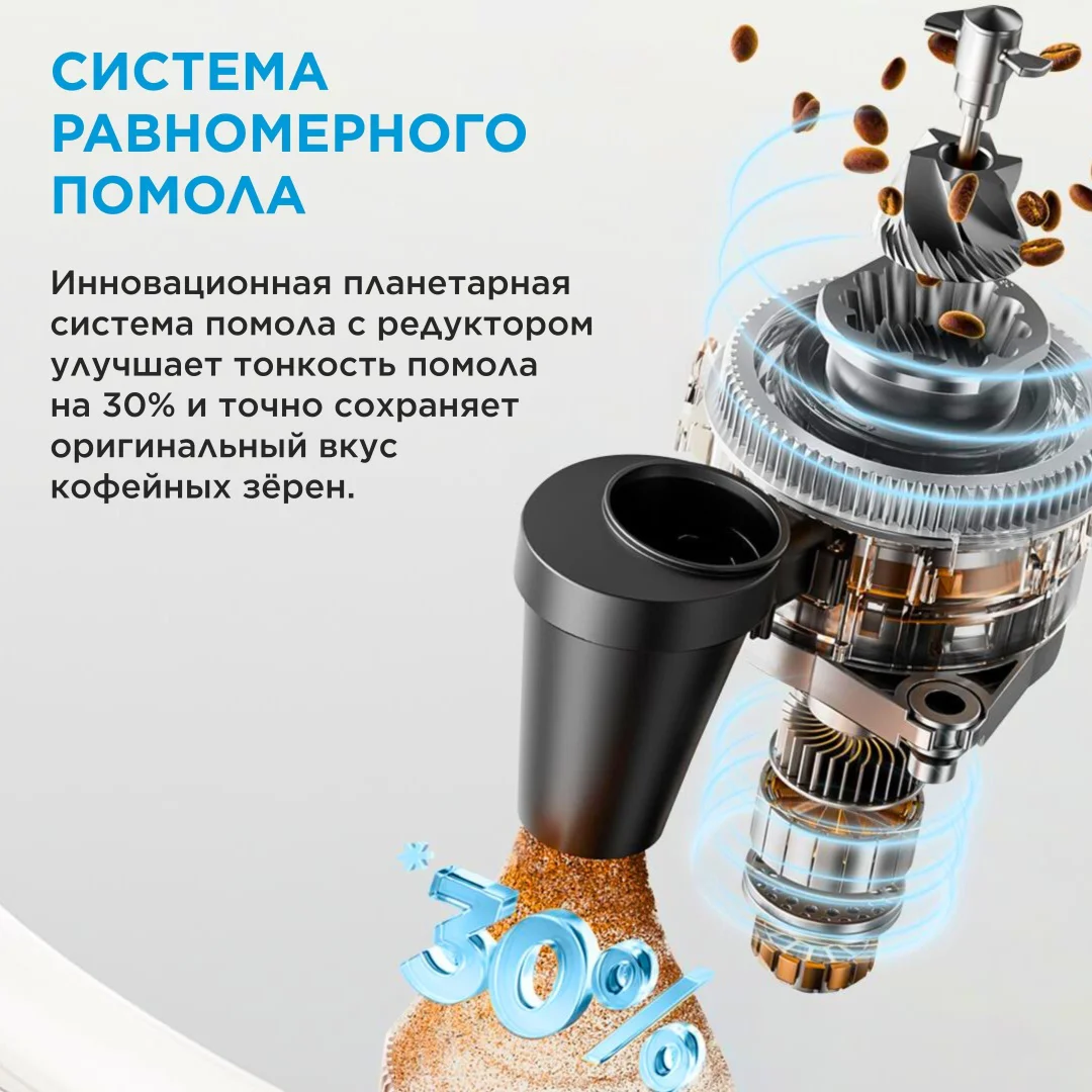 Кофемашина Midea MA-FACM1004A2 черный - ForteMarket Кофемашина Midea MA-FACM1004A2 черный купить,229990