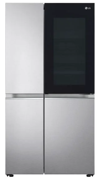 Холодильник LG GC-Q257CAFV серый