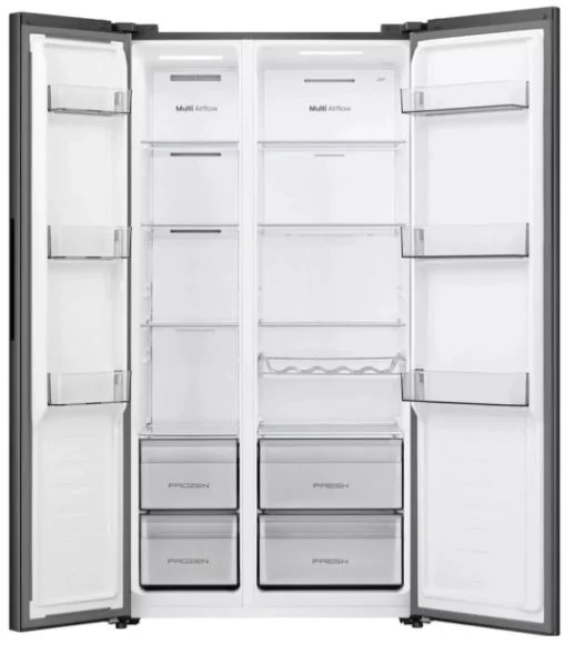 Холодильник Hisense RS3P558NEF1 графит купить,NaN