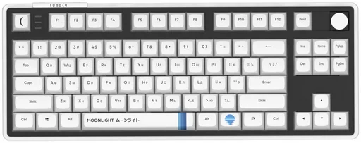 Клавиатура игровая Lunacy Moonlight LSPCK01 белый