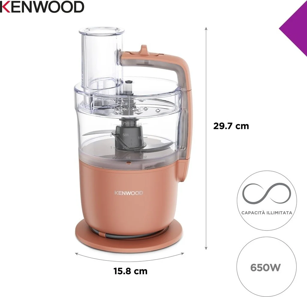 Кухонный комбайн Kenwood FDP23.140RD коричневый