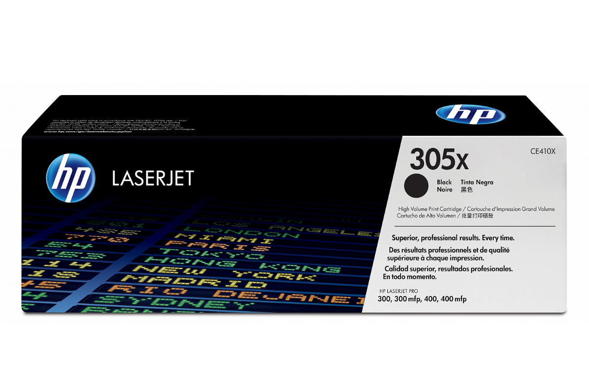 Картридж HP CE410X черный