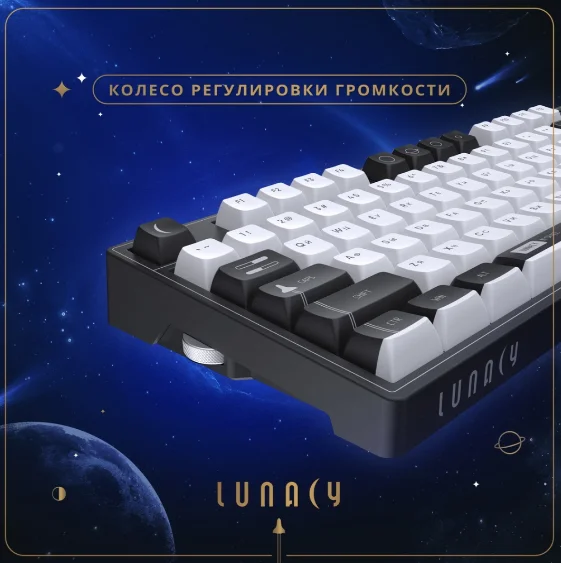 Клавиатура игровая Lunacy In Space LISWK01 черный - ForteMarket Клавиатура игровая Lunacy In Space LISWK01 черный купить,99990
