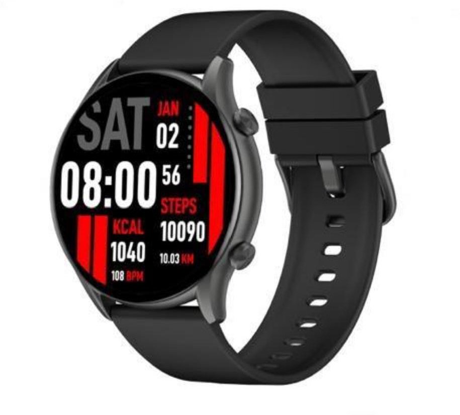 Смарт-часы Kieslect Smart Calling Whatch Kr черные купить,NaN