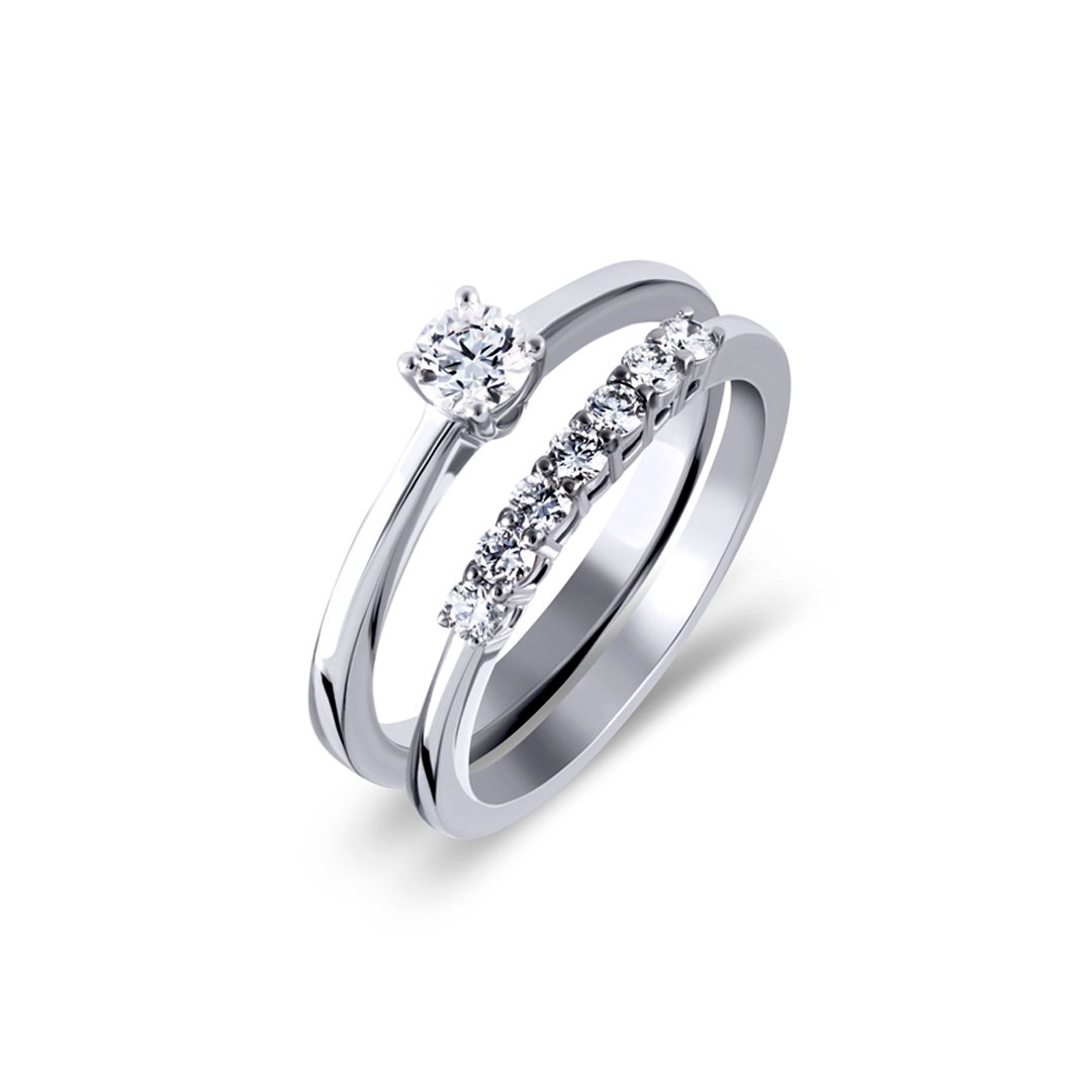 Кольцо Favory R01195594 17р 5,76гр 0,27ct 0,26ct. купить,NaN