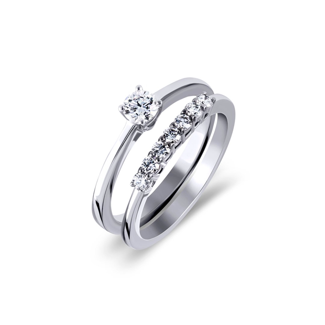 Кольцо Favory R01195594 17р 5,76гр 0,27ct 0,26ct. купить,NaN