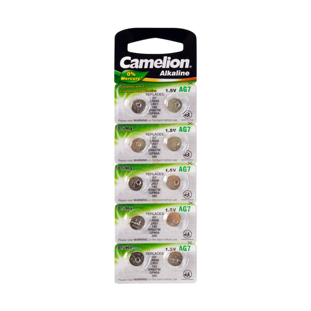 Батарейки Camelion Alkaline AG7-BP10 1.5Vx10