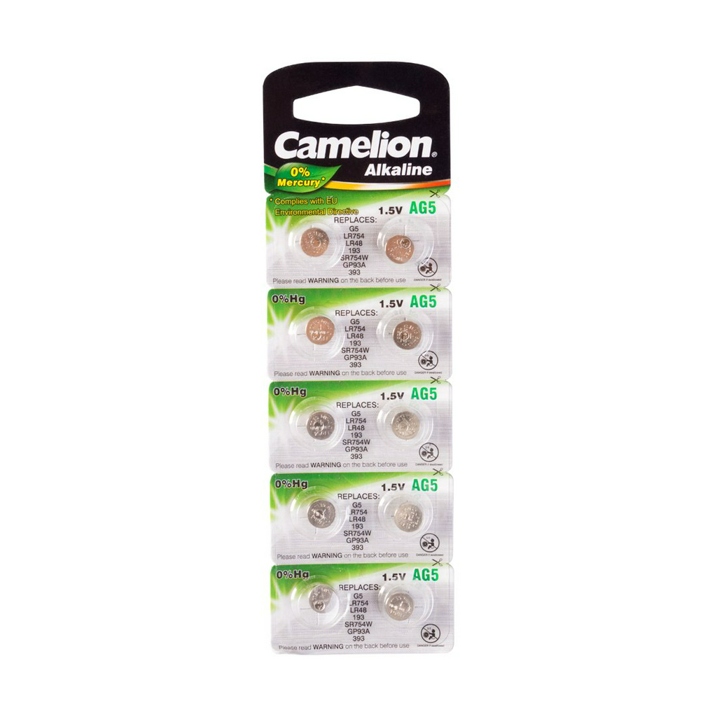 Батарейки Camelion Alkaline AG5-BP10 1.5Vx10