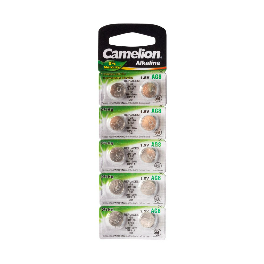 Батарейки Camelion Alkaline AG8-BP10 1.5Vx10