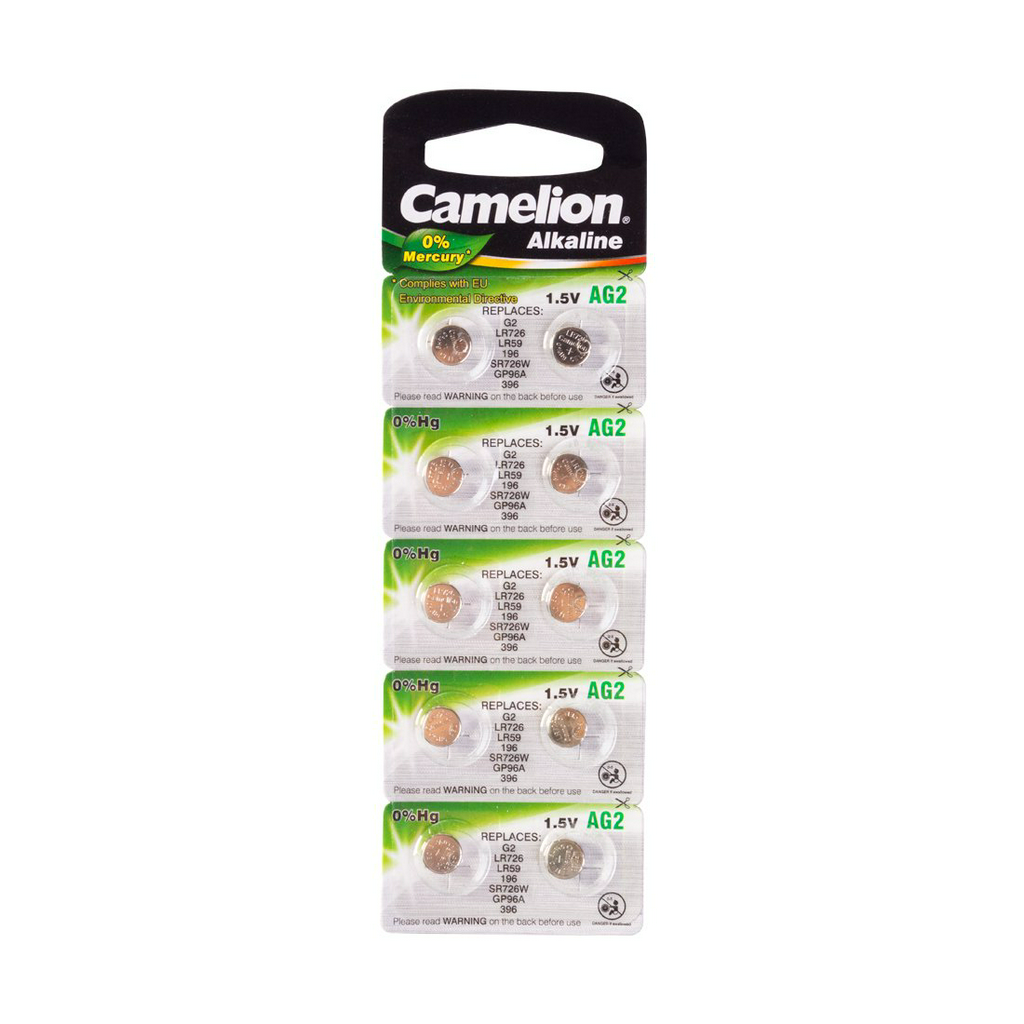 Батарейки Camelion Alkaline AG2-BP10 1.5Vx10