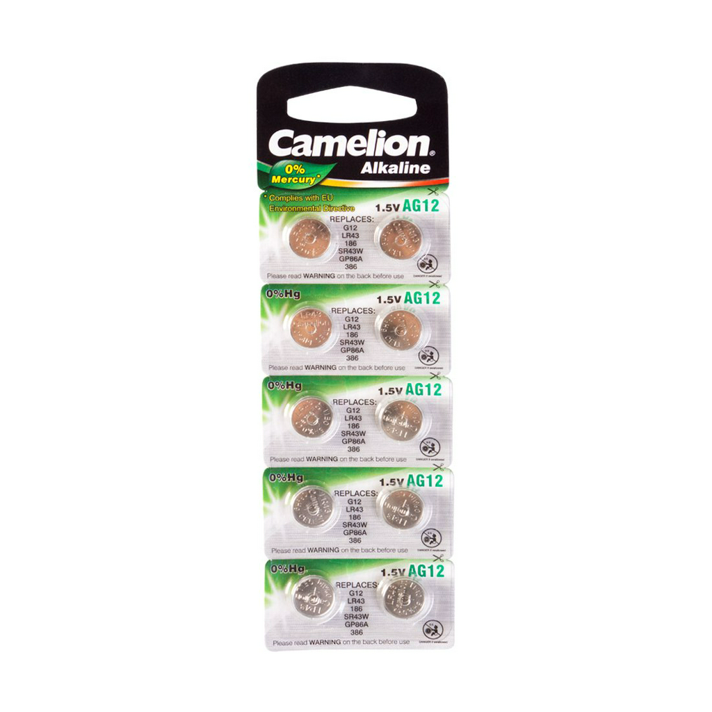 Батарейки Camelion Alkaline AG12-BP10 1.5Vx10