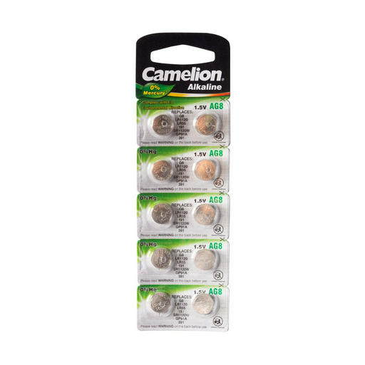 Батарейки Camelion Alkaline AG8-BP10 1.5Vx10