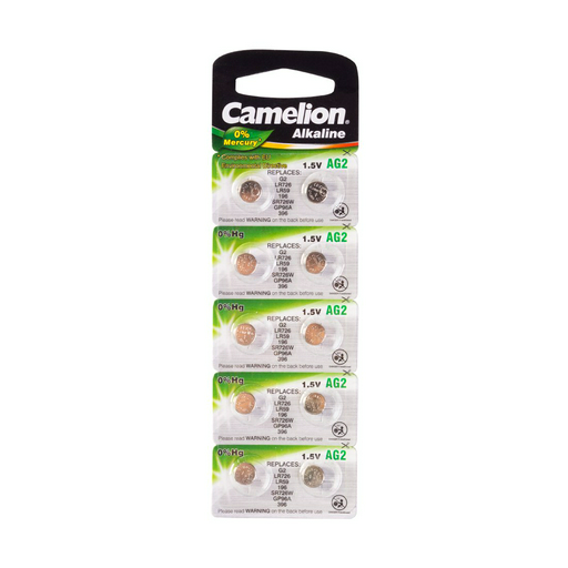 Батарейки Camelion Alkaline AG2-BP10 1.5Vx10