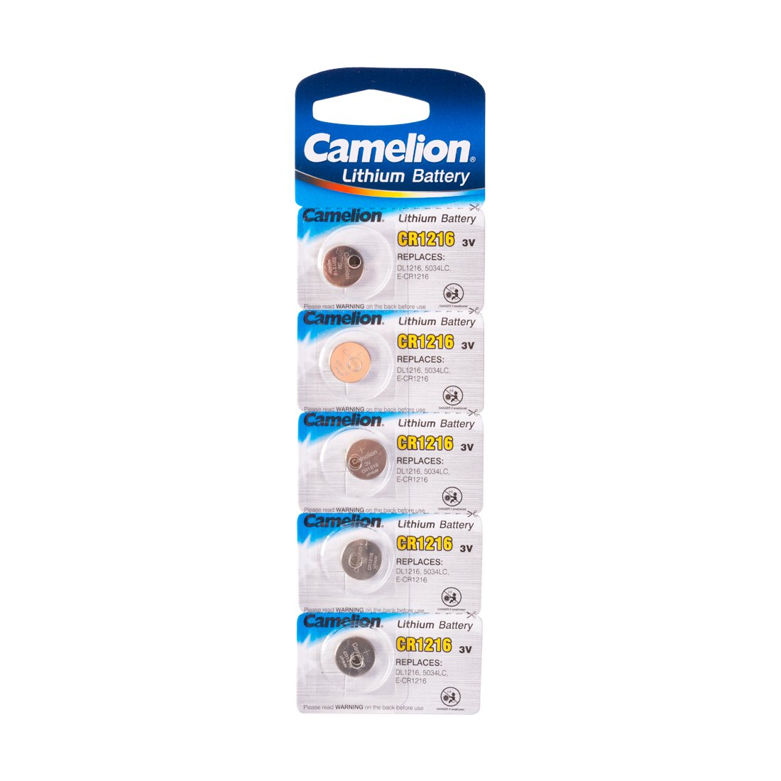 Батарейки Camelion Lithium CR1216-BP5 3Vx5 купить,NaN
