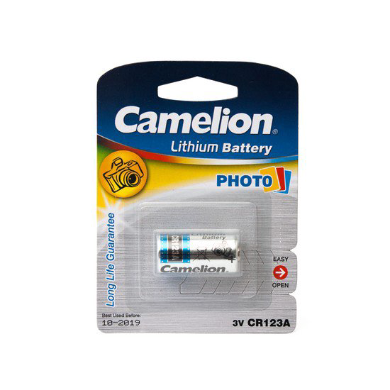 Батарейка Camelion Lithium CR123A-BP1