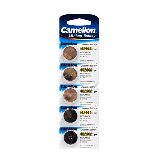 Батарейки Camelion Lithium CR2032-BP5 3Vx5