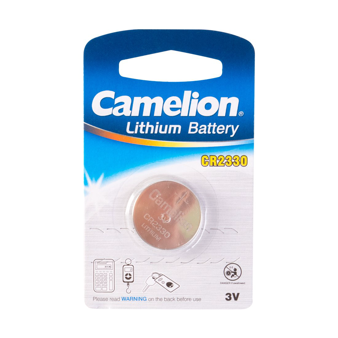Батарейка Camelion Lithuim CR2330-BP1 3Vx1 купить,NaN