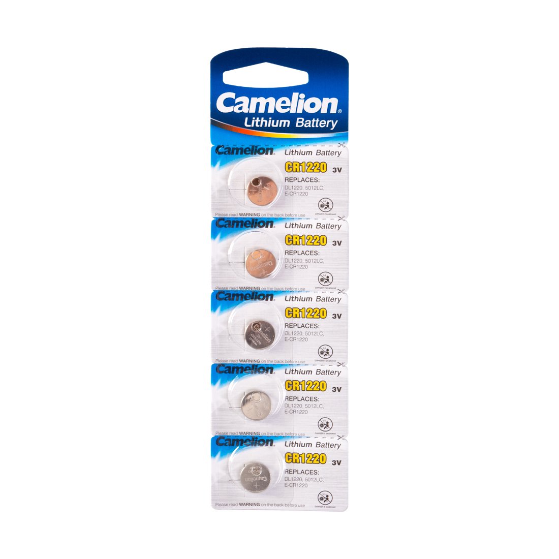 Батарейки Camelion Lithium CR1220-BP5 3Vx5