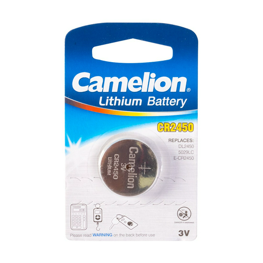 Батарейка Camelion Lithium CR2450-BP1 3Vx1