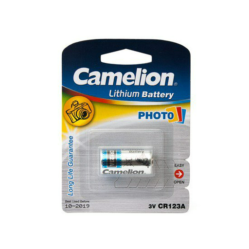 Батарейка Camelion Lithium CR123A-BP1