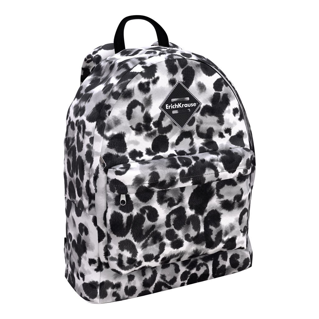 Рюкзак Erich Krause EasyLine 17L Grey Leopard 29x39x13см серый купить,NaN