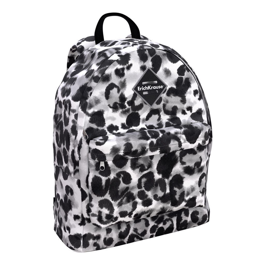 Рюкзак Erich Krause EasyLine 17L Grey Leopard 29x39x13см серый купить,NaN