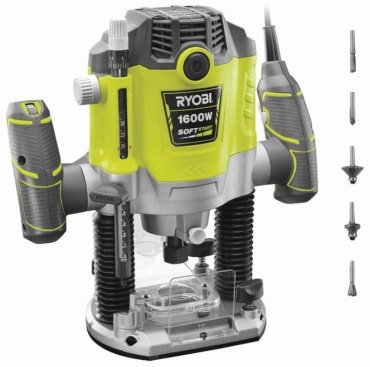 Фрезер кромочный RYOBI RRT1600-K 5133004796 купить,0