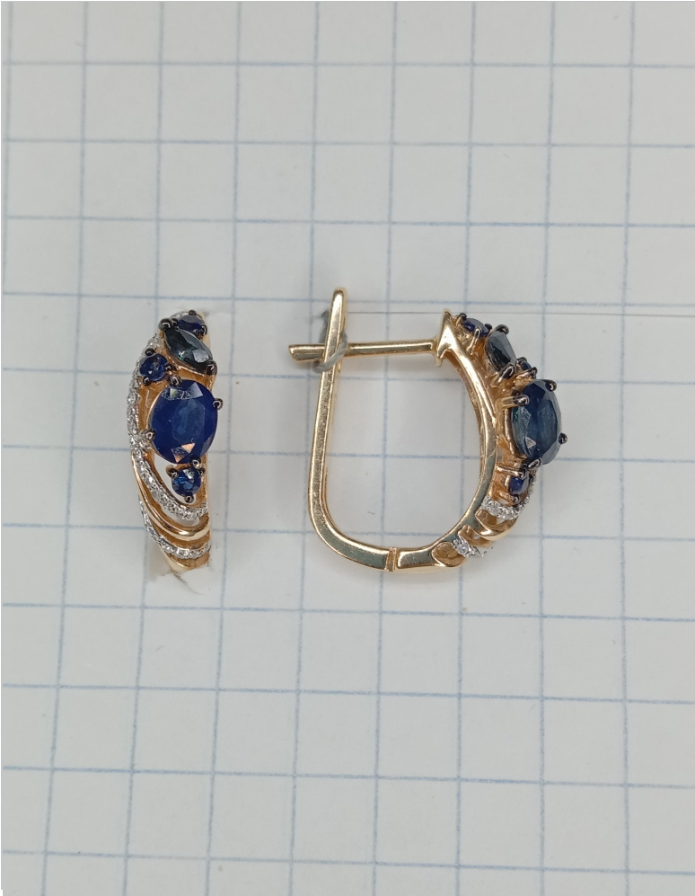 Серьги Камея 1102304231 3,46гр. купить,992820