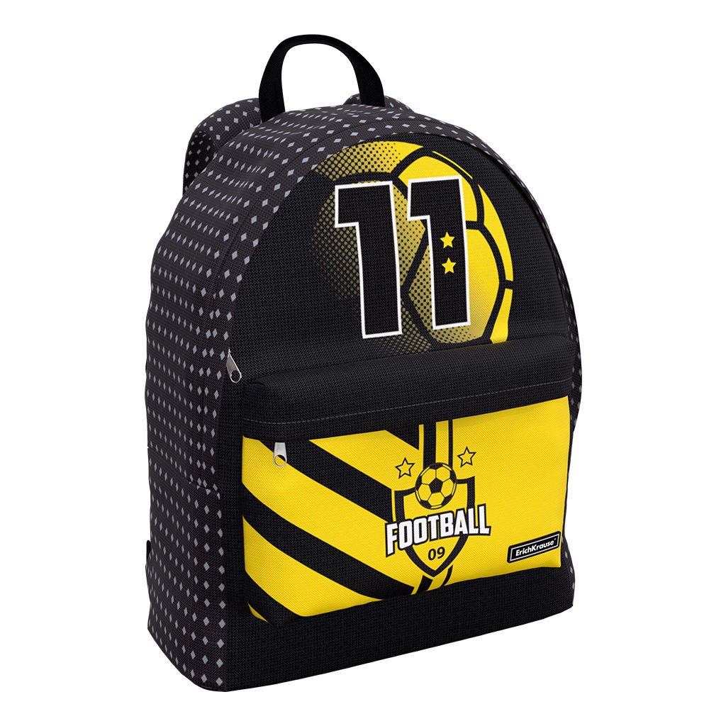 Рюкзак Erich Krause EasyLine 17L Football Time черный купить,NaN