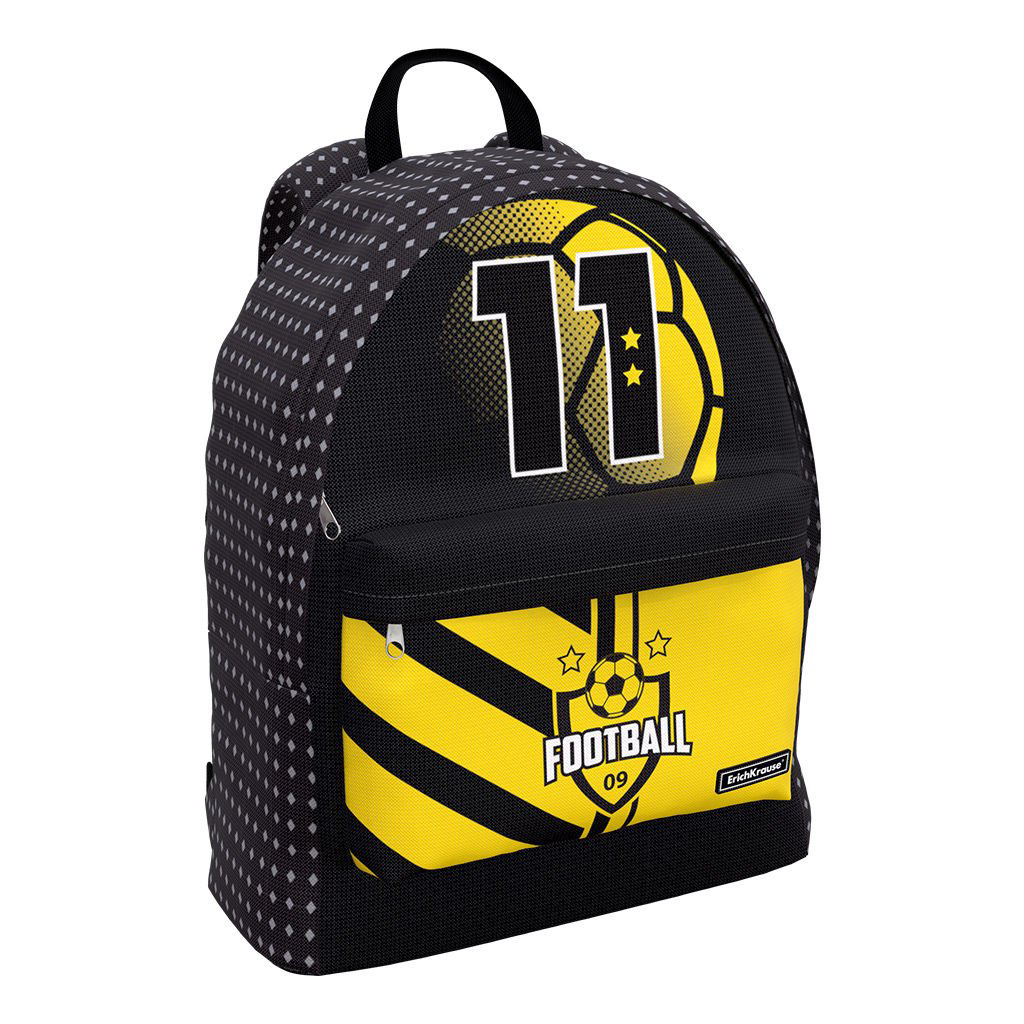 Рюкзак Erich Krause EasyLine 17L Football Time черный купить,NaN