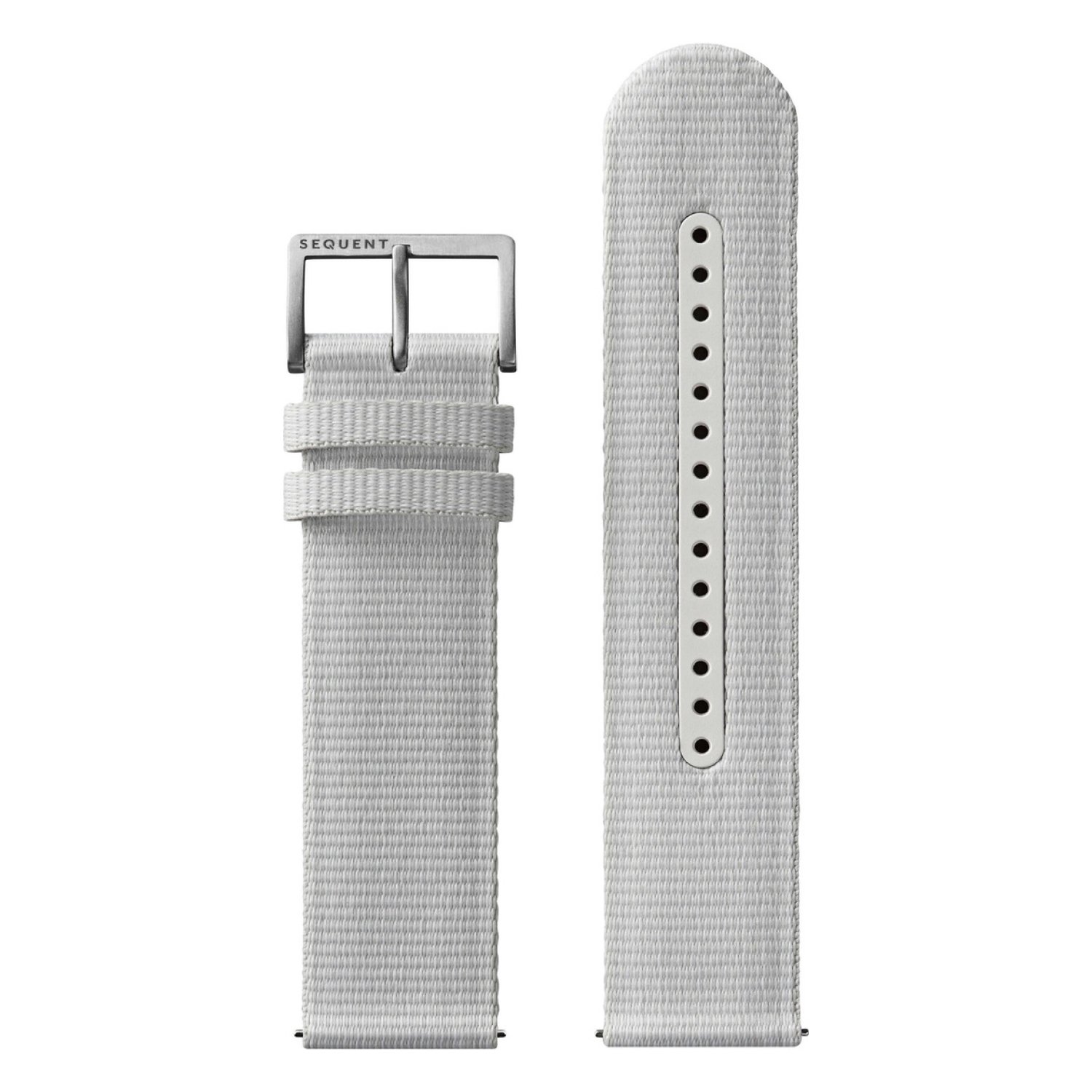 Ремешок Sequent STR-22-TIDE-TWW серебристый