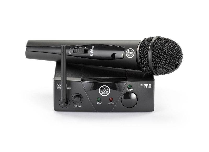 Радиомикрофон AKG WMS40 Mini Single Vocal Set черный