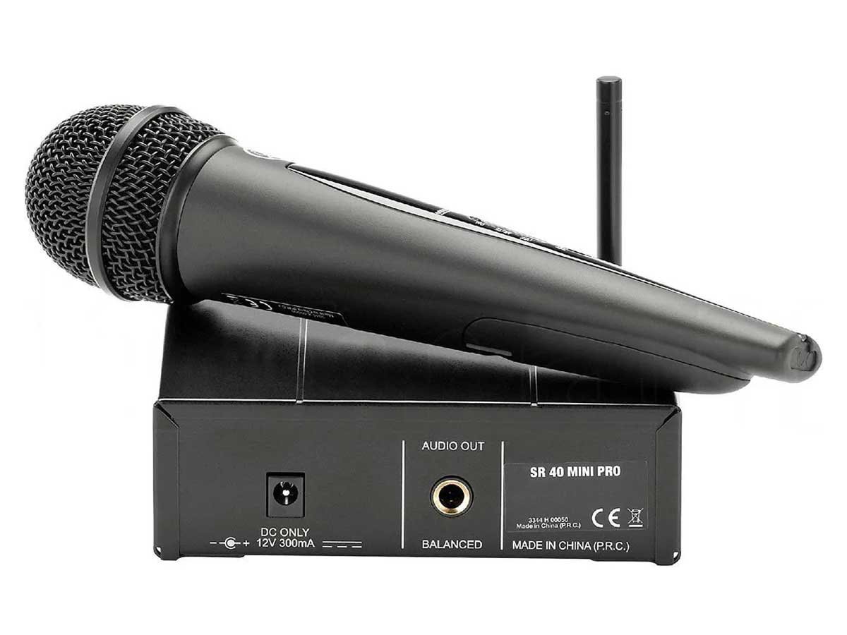 Радиомикрофон AKG WMS40 Mini Single Vocal Set черный купить,0