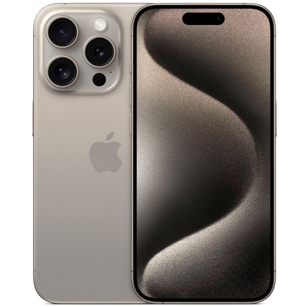 Смартфон Apple iPhone 15 Pro 128GB Dual Sim Natural Titanium