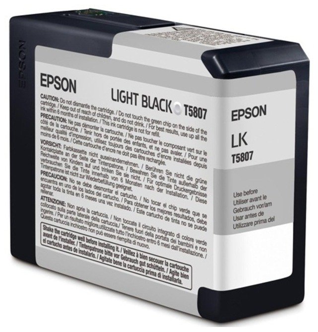 Картридж Epson C13T580700 серый купить,NaN