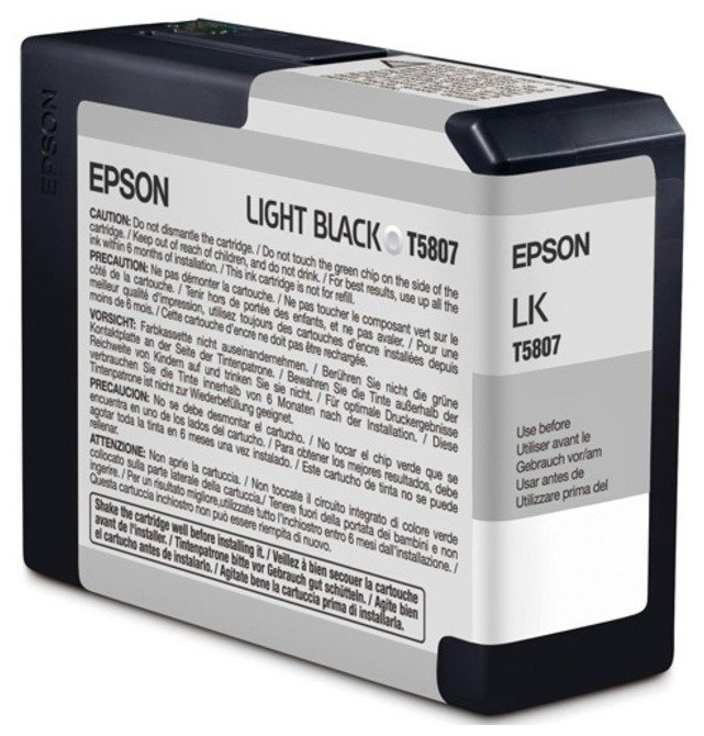 Картридж Epson C13T580700 серый купить,NaN