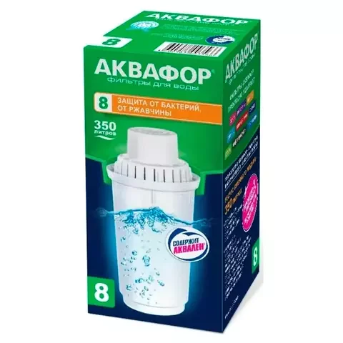 Фильтр для воды АКВАФОР 100-8 White