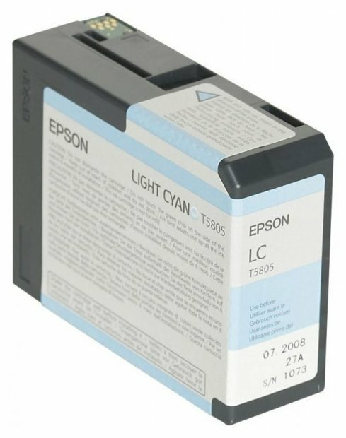 Картридж Epson C13T580500 голубой купить,NaN